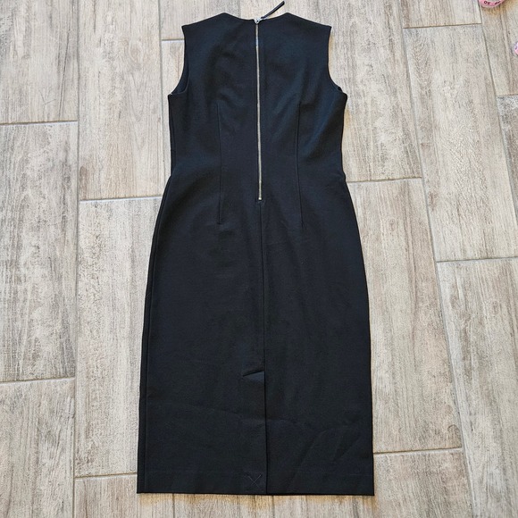 Spanx The Perfect Sheath Dress Womens Size S Black Sleeveless Office Career - Picture 7 of 12
